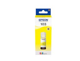 INK CART EPSON  103 Yellow for L1110, L3110, L3111, L3116, L3150, L3151, L3156, L3160, L5190 – 65ml - C13T00S44A
